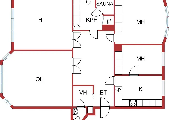 Apartment Poista 2ndhomes 117 M2 Bright Top Floor 3 Bedroom With Sauna In Center *